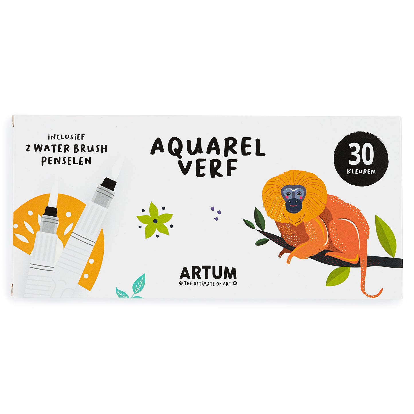 Aquarelverf Set met 30 Kleuren