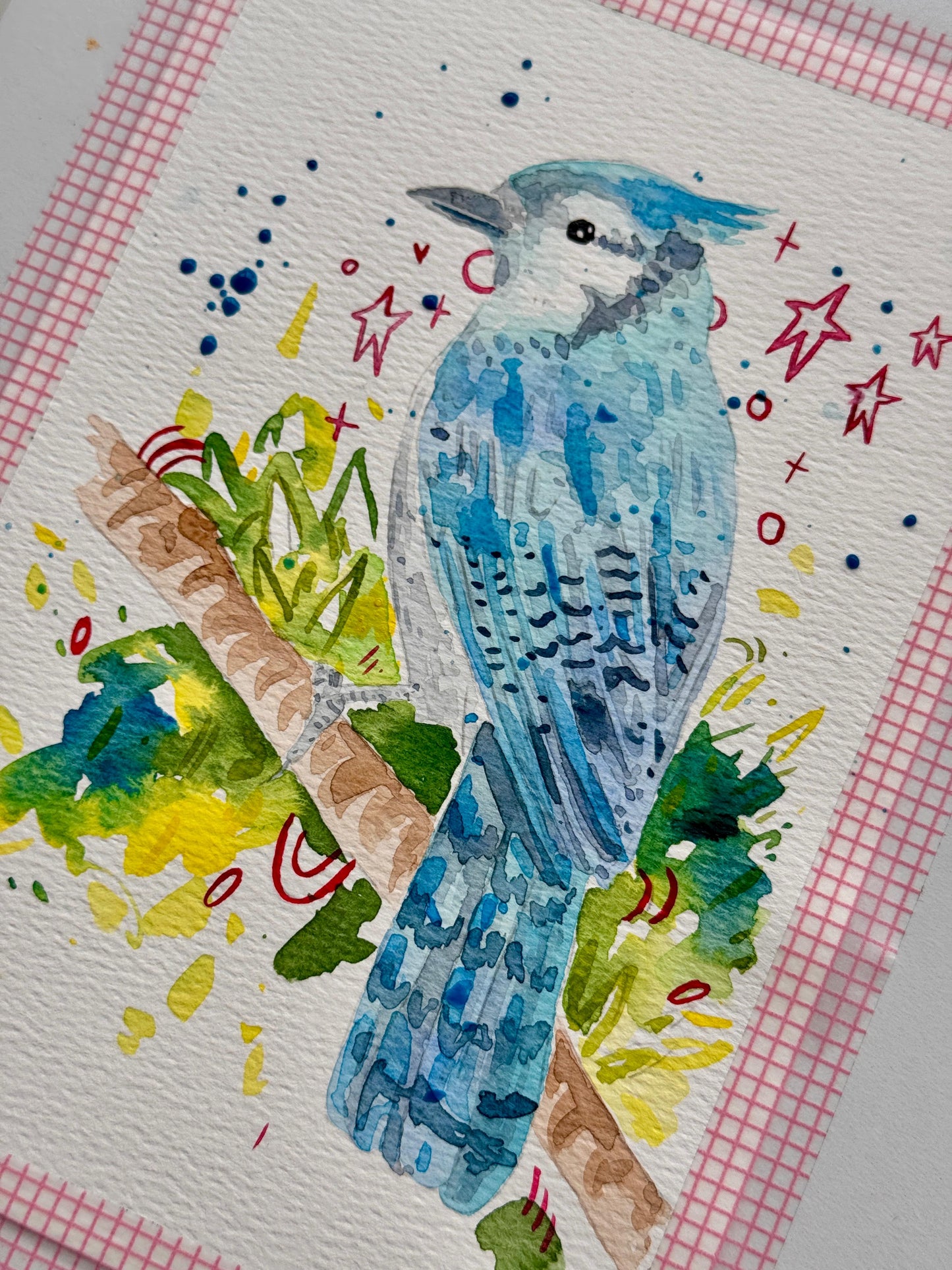 KreaDoe 2026 Workshop – Schilder een vrolijk vogeltje met aquarel - TheRoverShop