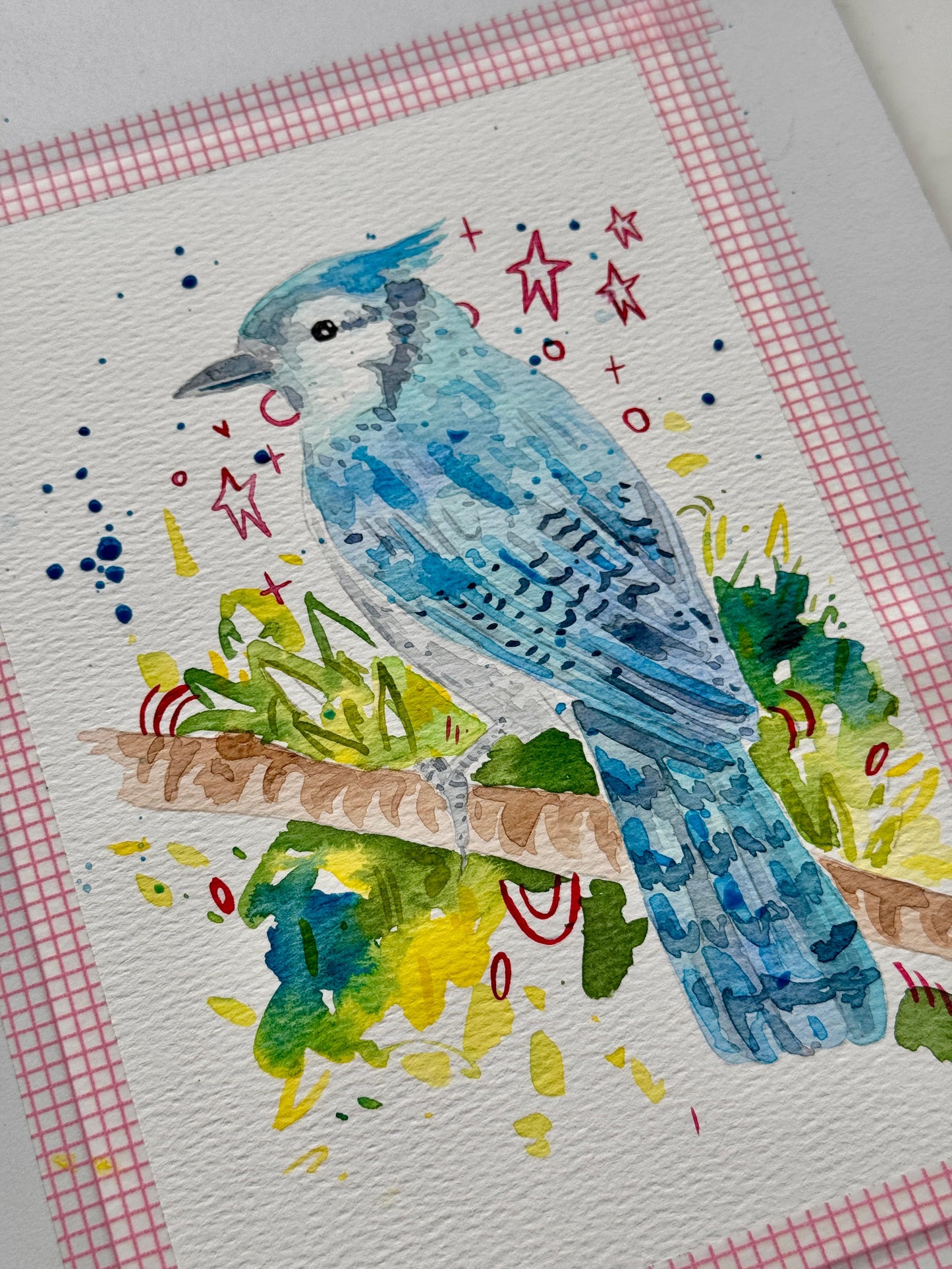 KreaDoe 2026 Workshop – Schilder een vrolijk vogeltje met aquarel - TheRoverShop