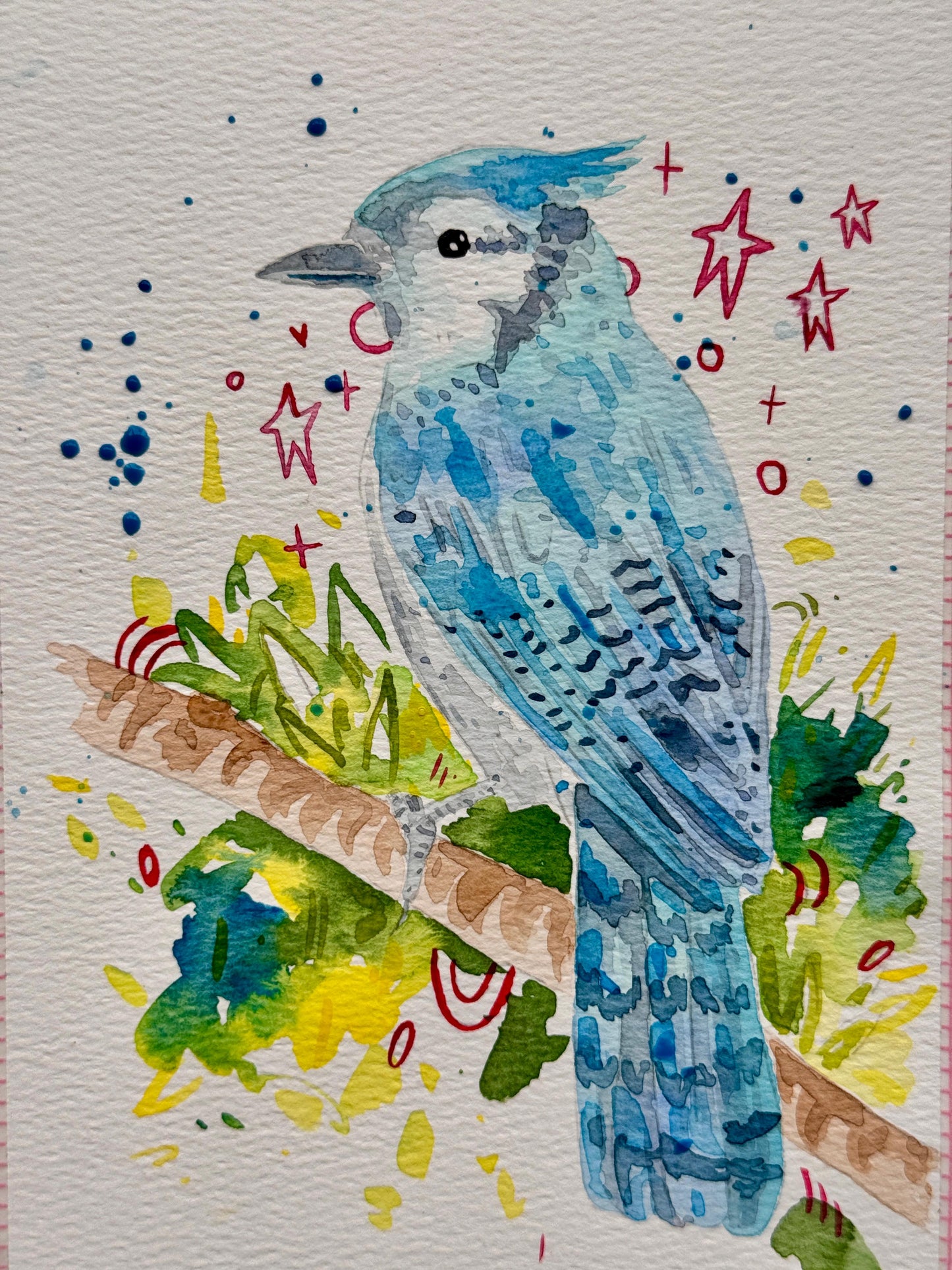KreaDoe 2026 Workshop – Schilder een vrolijk vogeltje met aquarel - TheRoverShop