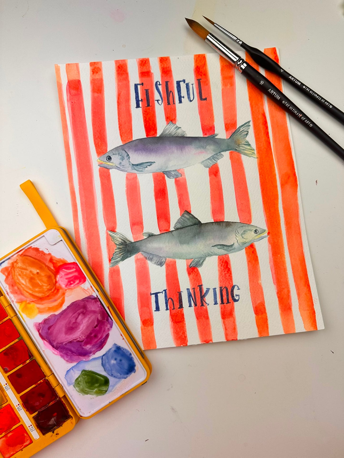 Zondag 11-10-2026 - Creaweekend 2026 Workshop - Retro Fish