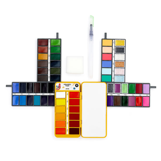 Aquarelverf Set met 60 Kleuren